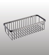 WALL MOUNTED FRONT SHELF - AQUANT - ( GRAPHITE GREY - ACCESSORIES - 300x120x180 mm - 12inchX4.8inchX7.2inch )