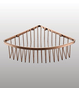 WALL MOUNTED FRONT SHELF - AQUANT - ( ROSE GOLD - ACCESSORIES - 230x230x80 mm - 9.2inchX9.2inchX3.2inch )