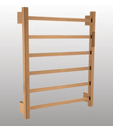 WALL HUNG TOWEL WARMER NEEDS ELECTRIC POINT - AQUANT - ( BRUSHED POINT - - 580x500 mm - 23.2inchX20inch )