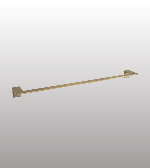 TOWEL ROD - AQUANT -  ( BRUSHED GOLD -  - 600x0 mm - 24inchX0inch )