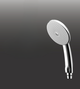 ABS HAND SHOWER ROUND SHAPE - AQUANT - ( CHROME - - 150x0 mm - 6inchX0inch )