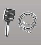 ABS HAND SHOWER 3 FUNCTION WITH 1.5 MTR FLEXIBLE HOSE - AQUANT -  ( CHROME - SHOWER - 0x0 mm - 0inchx0inch )