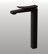 TALL BODY PILLAR COCK FOAM FLOW - AQUANT -  ( MATT BLACK - WAVE SERIES - 0x0 mm - 0inchx0inch )