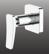 CONC. STOP COCK WITH BRASS FLANGE - AQUANT -  ( CHROME -  - 0x0 mm - 0inchx0inch )