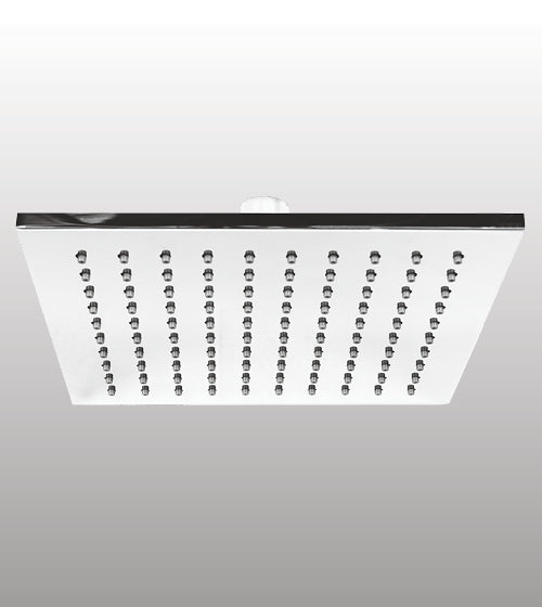 BRASS RAIN SHOWER SQUARE - AQUANT - ( CHROME - - 100x100 mm - 4inchX4inch )