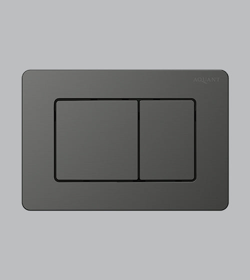 SS FLUSH PLATE - AQUANT -  ( GRAPHITE GREY -  - 0x0 mm - 0inchx0inch )