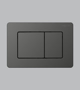 SS FLUSH PLATE - AQUANT -  ( GRAPHITE GREY -  - 0x0 mm - 0inchx0inch )