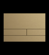 SS FLUSH PLATE - AQUANT -  ( BRUSHED GOLD -  - 0x0 mm - 0inchx0inch )