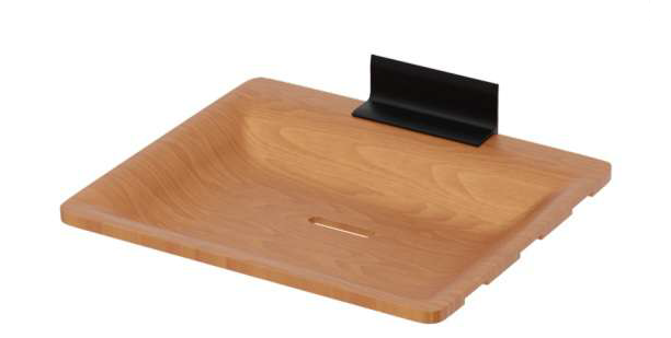 WOODEN SOAP DISH - BETTER LIVING -  ( BLACK - EURO - 0x0 mm - 0inchx0inch )