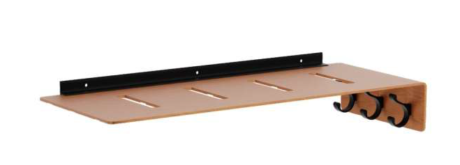 WOODEN TOWEL RACK - BETTER LIVING -  ( BLACK - EURO - 0x0 mm - 0inchx0inch )