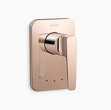 (PRUN)ALEO+RECE SHOWER TRIM+AT135 VALVE - KOHLER PREMIUM -  ( ROSE GOLD - PREMIUM - 0x0 mm - 0inchx0inch )