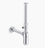 BOTTLE TRAP ASSEMBLY FOR SVEDA - KOHLER POPULAR -  ( POLISHED CHROME - POPULAR - 0x15 mm - 0inchX0.6inch )
