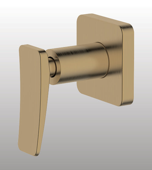 CONC STOP COCK WITH FLANGE - AQUANT -  ( BRUSHED GOLD -  - 0x0 mm - 0inchx0inch )