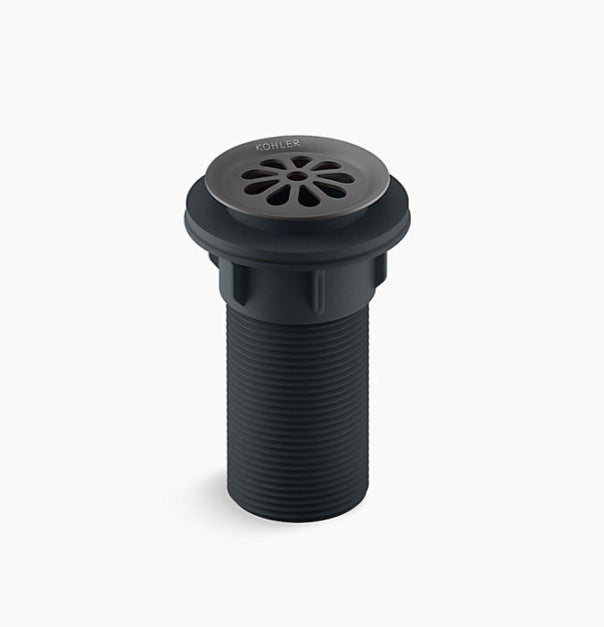COMP.WASTE COUPLING W/O OVERFLOW - KOHLER POPULAR -  ( MATT BLACK - POPULAR - 0x32 mm - 0inchX1.25inch )