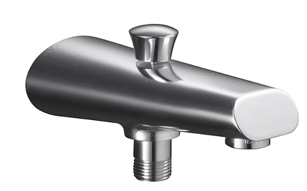 COMP.BATH SPOUT W/DIVER FLAT FACE - KOHLER POPULAR -  ( BRUSHED NICKEL - POPULAR - 0x0 mm - 0inchx0inch )