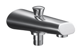 COMP.BATH SPOUT W/DIVER FLAT FACE - KOHLER POPULAR -  ( BRUSHED NICKEL - POPULAR - 0x0 mm - 0inchx0inch )