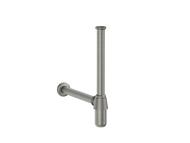 (PRUN)COMPLEMENTARY-BOTTLE TRAP W/EXTENS PIPE - KOHLER POPULAR -  ( BRUSHED NICKEL - POPULAR - 0x350 mm - 0inchX14inch )