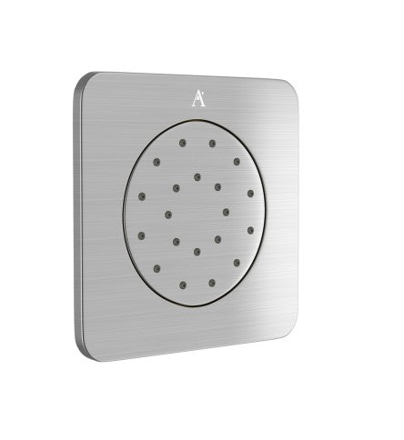 BODY SHOWER CONCEALED (ABS CHROME PLATED FACE PLATE) WITH INSTALLATION BOX - ARTIZE FAUCET -  ( STAINLESS STEEL - BODY SHOWER - 135x135 mm - 5.4inchX0inch )
