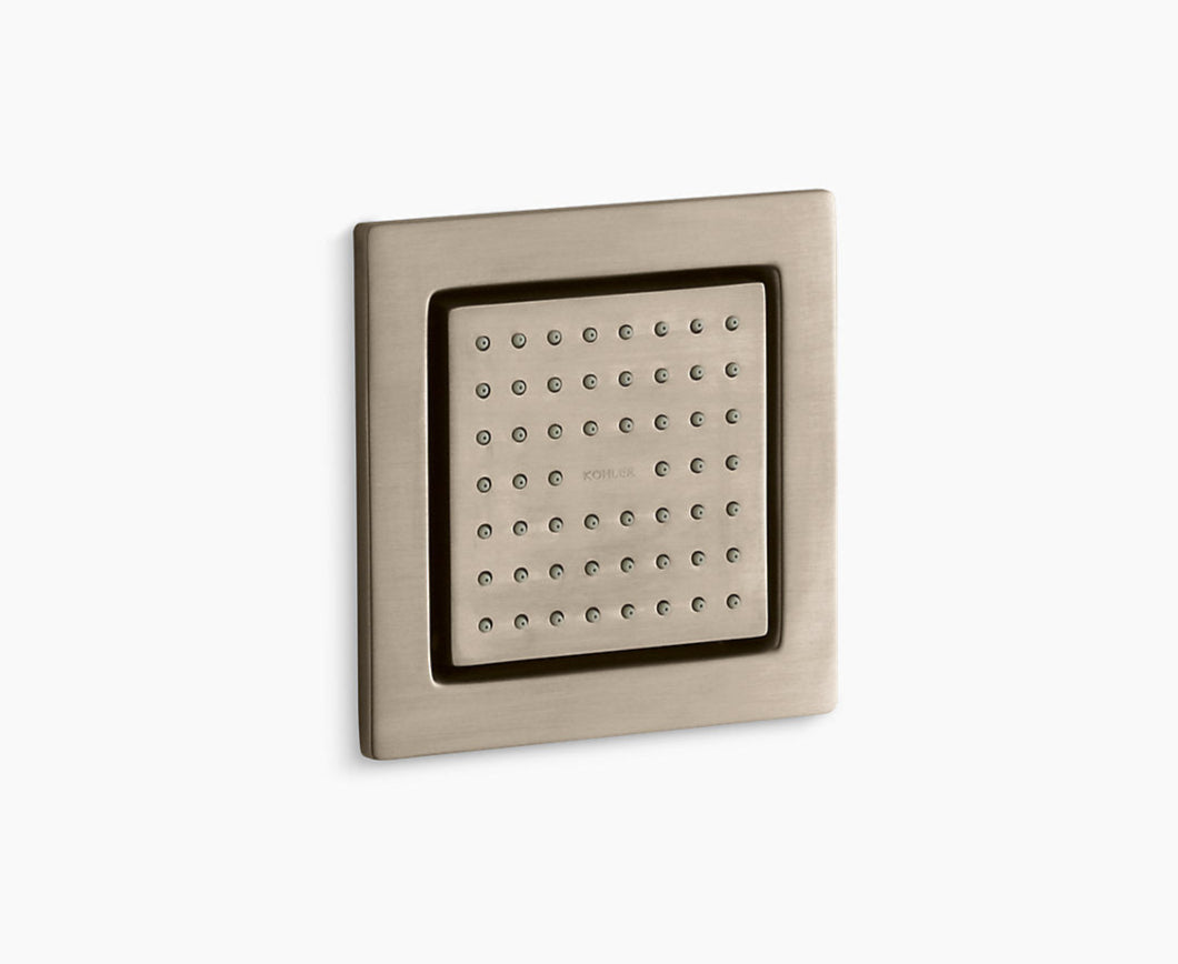 (PRUN)WATERTILE SQUARE 54 NOZZLE BODY SPRAY W/SOOTHING SPRAY - KOHLER PREMIUM -  ( BRUSHED BRONZE - PREMIUM - 0x0 mm - 0inchx0inch )