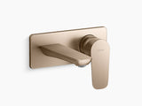 (PRUN)ALEO-WAL MOUNT BASIN MXR TRIM ONLY - KOHLER PREMIUM -  ( BRUSHED BRONZE - PREMIUM - 0x15 mm - 0inchX0.6inch )