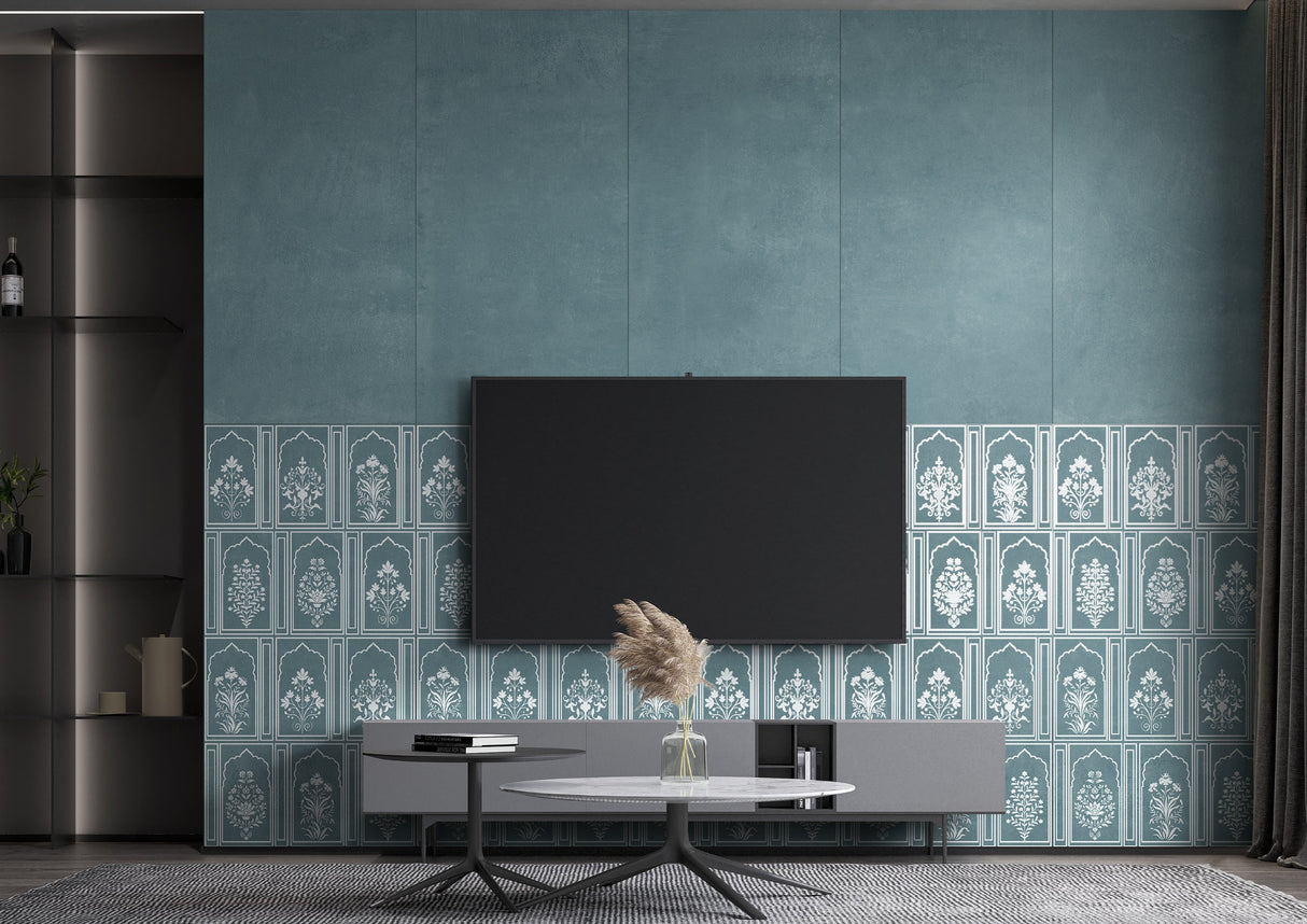 AREBIC AQUA - INDIAN TILES - ( - CRIST MATT BASE - 1200x600 mm - 48inchX24inch)