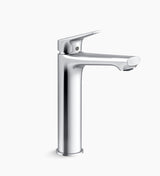 APT CURV TALL LAV FAUCET W/O DRAIN - KOHLER POPULAR -  ( CHROME - POPULAR - 0x0 mm - 0inchx0inch )