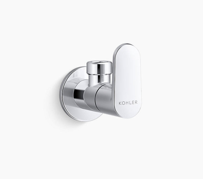 BEAM ANGLE VALVE - KOHLER POPULAR -  ( POLISHED CHROME - POPULAR - 0x15 mm - 0inchX0.6inch )