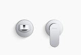 BEAM WALL MOUNT COLD ONLY TRIM WITHOUT DRAIN - KOHLER POPULAR -  ( POLISHED CHROME - POPULAR - 0x15 mm - 0inchX0.6inch )