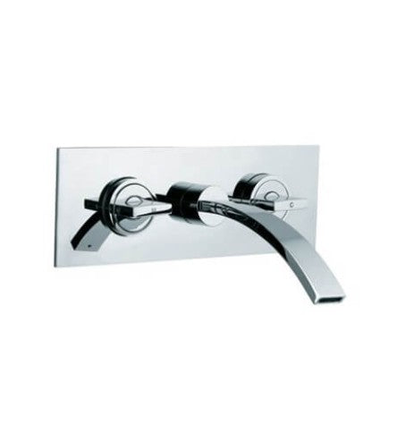 2 CONC.STOP COCK WITH BASIN SPOUT - ARTIZE FAUCET -  ( CHROME - CELLINI - 0x15 mm - 0inchX0.5inch )