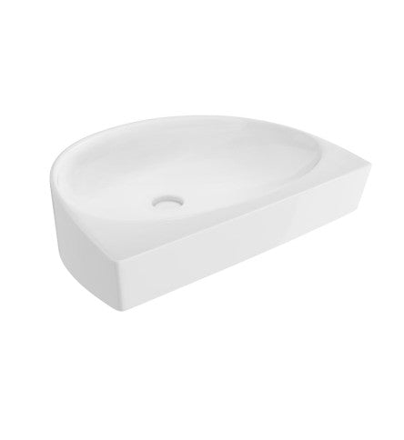 TABLE TOP WASH BASIN - ARTIZE SWARE -  ( WHITE - CONFLUENCE - 650x440 mm - 26inchX18inch )
