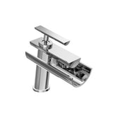 SL BASIN MIXER W/PIPES - ARTIZE FAUCET -  ( CHROME - CONFLUENCE - 0x15 mm - 0inchX0.5inch )