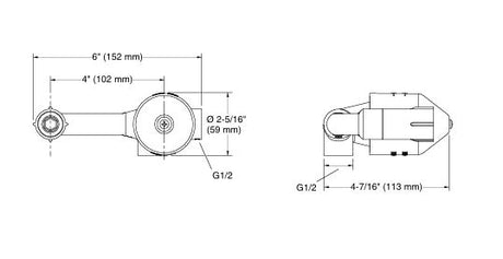 SL CONC.W/M BASIN MIXER - KOHLER POPULAR -  ( FRENCH GOLD - POPULAR - 0x15 mm - 0inchX0.6inch )