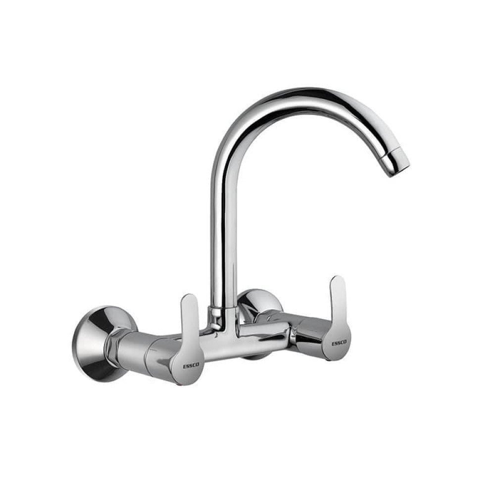 SINK MIXER W/MOUNT W/SWIVEL SPOUT - ESSCO FAUCET -  ( CHR - COSMO - 0x15 mm - 0inchX0.5inch )