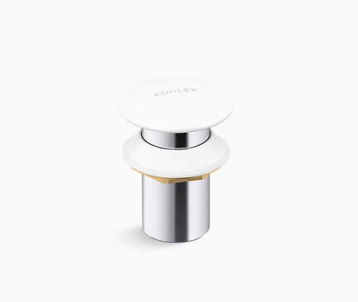 CERAMIC DRAIN W/O OVERFLOW - KOHLER PREMIUM -  ( WHITE - PREMIUM - 0x32 mm - 0inchX1.25inch )