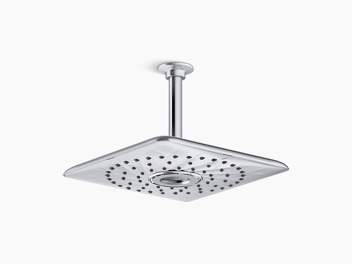 RAIN MAX SQUARE RH DUAL CORE SHOWERHEAD - KOHLER PREMIUM -  ( CHROME - PREMIUM - 256x256 mm - 10inchX10inch )