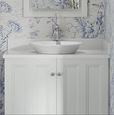 BELL-TABLETOP VESSELBASIN W/O FAUCETHOLE - KOHLER POPULAR -  ( WHITE - POPULAR - 0x413 mm - 0inchX16inch )