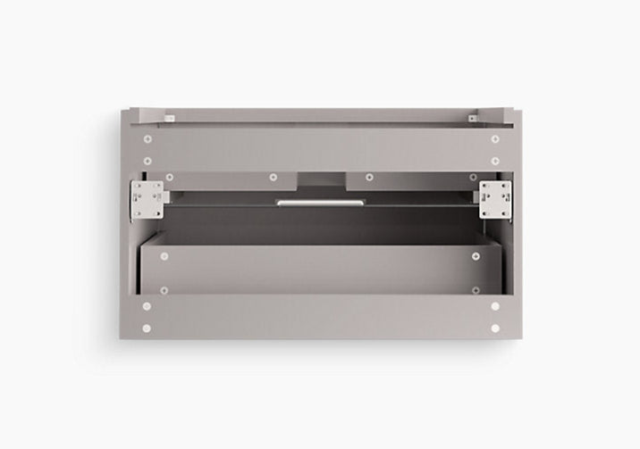 LUXE VANITY CABINET W/O TAP & BASIN - KOHLER LUXURY -  ( TITANIUM GREY - LUXURY - 700x560 mm - 30inchX22.4inch )