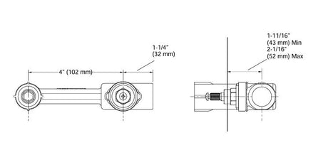 BEAM WALL MOUNT COLD ONLY CONC VALVE - KOHLER POPULAR -  (  - POPULAR - 0x15 mm - 0inchX0.6inch )