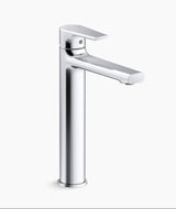 APT FLUX TALL LAV FAUCET W/O DRAIN - KOHLER POPULAR -  ( CHROME - POPULAR - 0x0 mm - 0inchx0inch )