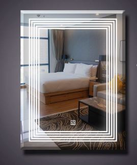 (PRUN)LED MIRROR TOUCH SENSOR WITH DIMMER - BETTER LIVING -  (  - REFLEX - 750x600 mm - 30inchX24inch )