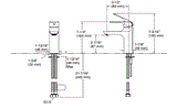FORE LINE SC LAV FAUCET WO DRAIN - KOHLER POPULAR -  ( POLISHED CHROME - POPULAR - 0x0 mm - 0inchX0inch )