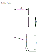 ROBE HOOK - AQUANT -  ( GRAPHITE GREY - ACCESSORIES - 0x0 mm - 0inchx0inch )