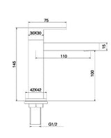 BRASS PILLAR COCK - AQUANT -  ( CHROME -  - 0x0 mm - 0inchx0inch )