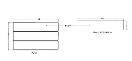 WOODEN BATH CHAIR - AQUANT -  ( TEAK WOOD -  - 500x330 mm - 20inchX13inch )