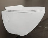 ELEGANCE AURA WALL MOUNTED EWC W/SLIM  - HINDWARE -  ( STAR WHITE - ELEGANCE AURA - 520x370 mm - 20.8inchX14.8inch )