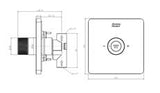 EASYSET FOR HEAD SHOWER - AMERICAN STANDARD -  ( WARM SUNSET - EASYSET - 0x15 mm - 0inchX0.6inch )