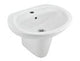 HALF PEDESTAL FOR 801 - ESSCO SWARE -  ( WHITE - MARVEL RANGE - 0x0 mm - 0inchX0inch )