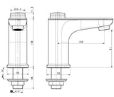 EASYFLO BASIN MONO - AMERICAN STANDARD -  ( CHROME - EASYFLO - 0x15 mm - 0inchX0.5inch )