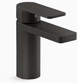 PARALLEL SINGLE CONTROL LAVATORY FAUCET - KOHLER PREMIUM -  ( MATT BLACK - PREMIUM - 0x15 mm - 0inchX0.5inch )
