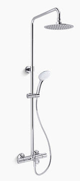 JULY-THERMO. 3 WAY SHOWER COLUM TRIM - KOHLER PREMIUM -  ( POLISHED CHROME - PREMIUM - 0x15 mm - 0inchX0.5inch )